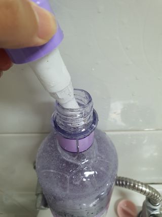 벨먼 내추럴스파 수분광채 스크럽 바디워시 600ml 5종 — 4.5점을 준 리뷰어가 2022년 5월 올린 사용 사진