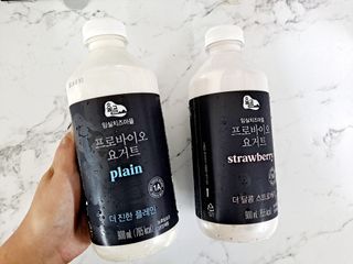 숲골 임실치즈마을 프로바이오 요거트 900ml — 5점을 준 리뷰어가 2021년 8월 올린 사용 사진