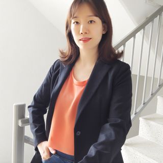 [스테이피플] SILKY SLEEVELESS LOGO TOP — 5점을 준 리뷰어가 2022년 6월 올린 사용 사진