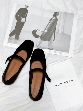 로서울 Rowie mary jane shoes Velvet, Ecoclean — 5점을 준 리뷰어가 2021년 9월 올린 사용 사진
