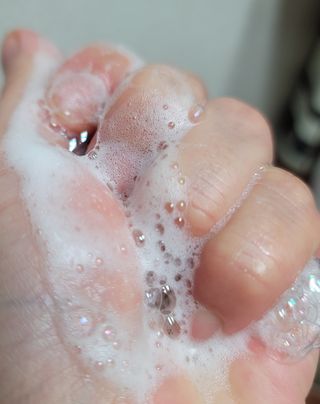 MF프리 [닥터문] 유산균 락토케어 질경초 여성청결제 200ml (폼타입) — 5점을 준 리뷰어가 2022년 5월 올린 사용 사진