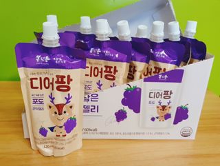 [몸엔용] 우리 아이 건강간식, 달콤한 녹용곤약젤리 디어팡 4종 — 5점을 준 리뷰어가 2021년 8월 올린 사용 사진