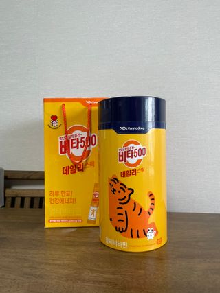 광동생활건강 프리 [광동] VB와 VC를 함유한 멀티 비타민 비타 500 데일리 스틱 180포 — 5점을 준 리뷰어가 2022년 6월 올린 사용 사진