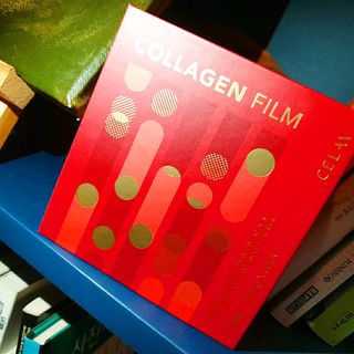 프리마인 귀족의 콜라겐, 92배 흡수율. 럭셔리 프리미엄 셀라브 콜라겐필름 30매 — 4.5점을 준 리뷰어가 2021년 10월 올린 사용 사진