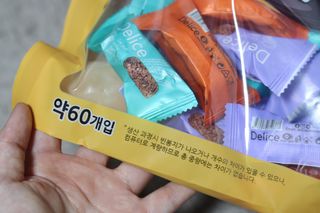 델리스 오트 밀키 초콜릿 바 — 5점을 준 리뷰어가 2022년 4월 올린 사용 사진