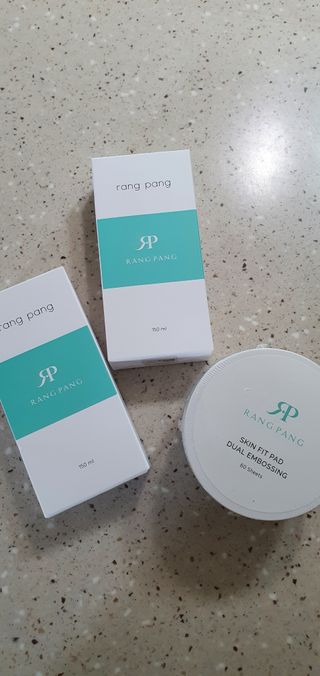 랑팡 병풀추출물150ml+어성초추출물150ml+스킨빅패드60매 — 4점을 준 리뷰어가 2021년 10월 올린 사용 사진