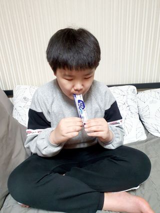 키즈텐플러스 연세 키즈텐 플러스 1개월 — 5점을 준 리뷰어가 2021년 3월 올린 사용 사진