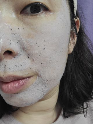 프롬노시베 로지 클레이 버블 팩 — 4점을 준 리뷰어가 2022년 1월 올린 사용 사진