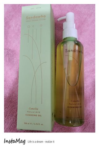 스킨큐어 산다화 순한 클렌징 동백 오일 200ml — 5점을 준 리뷰어가 2023년 3월 올린 사용 사진