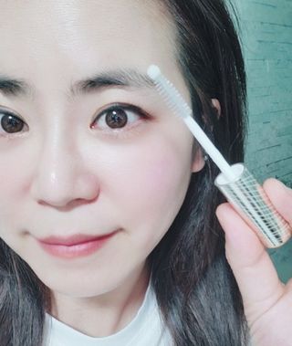 피부미 골드베릴 아이래쉬 앰플 10ml — 4점을 준 리뷰어가 2021년 9월 올린 사용 사진