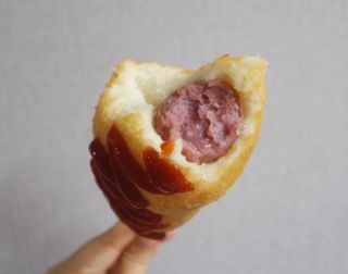 오마뎅 한우핫도그 — 5점을 준 리뷰어가 2021년 7월 올린 사용 사진