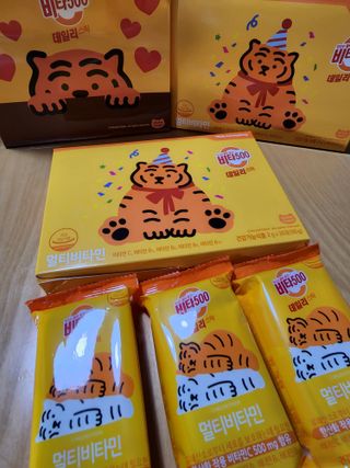 광동생활건강 [광동] 비타 500 데일리 스틱 VB, VC를 함유한 멀티비타민 30포+30포 — 5점을 준 리뷰어가 2022년 7월 올린 사용 사진