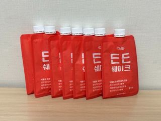 [덜다] 든든 식물성 단백질 쉐이크 40g X 7입 (곡물/딸기) — 5점을 준 리뷰어가 2023년 8월 올린 사용 사진