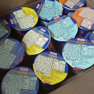 NISSIN 닛신 컵누들  4종 - 씨푸드오리지날, 씨푸드 스파이시, 씨푸드 커리, 씨푸드 XO소스 — 4점을 준 리뷰어가 2021년 12월 올린 사용 사진
