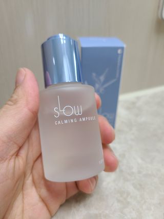 슬로우 스킨스 슬로우 여우구슬 앰플 — 5점을 준 리뷰어가 2021년 4월 올린 사용 사진