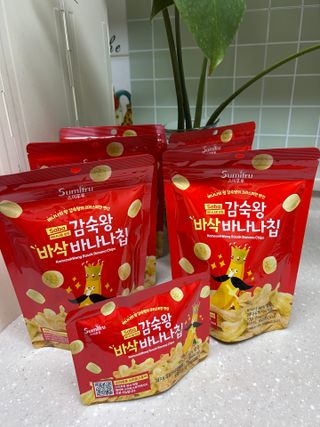 스미후루 코리아 [구매평]감숙왕 바삭 바나나칩(수정본) — 5점을 준 리뷰어가 2025년 8월 올린 사용 사진