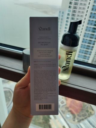 헤어플러스 콴디 아침세안제 폼클렌징 퓨어 어니스티 모닝클렌저 — 5점을 준 리뷰어가 2021년 3월 올린 사용 사진