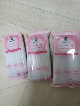 [모마네] 이너뷰티 히알루론산 비오틴 코큐텐 저분자피쉬콜라겐 - 3 g 30포 ★석류맛 — 5점을 준 리뷰어가 2021년 12월 올린 사용 사진