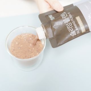 일일하우 슬리밍 플랜B 고소한 귀리맛, 진한 카카오맛 (체중조절식) — 5점을 준 리뷰어가 2023년 5월 올린 사용 사진