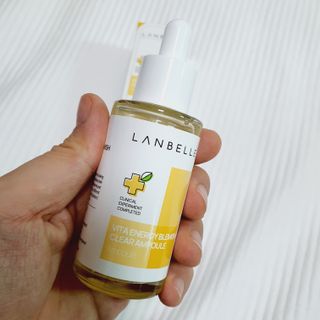 랑벨 비타 에너지 잡티 앰플 50ml 고농축 비타민, 저자극, 수분 촉촉, 미백 앰플 — 5점을 준 리뷰어가 2022년 4월 올린 사용 사진