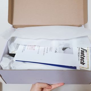 풋테크 지압신발 풋테크 건강 지압 운동화 FT20 — 5점을 준 리뷰어가 2020년 12월 올린 사용 사진