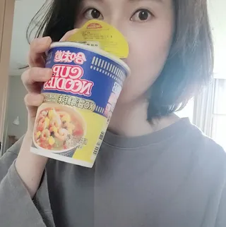NISSIN 닛신 컵누들  4종 - 씨푸드오리지날, 씨푸드 스파이시, 씨푸드 커리, 씨푸드 XO소스 — 5점을 준 리뷰어가 2022년 2월 올린 사용 사진