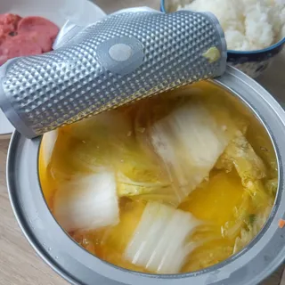 셰프애찬 단호박 백김치 1kg — 5점을 준 리뷰어가 2022년 10월 올린 사용 사진