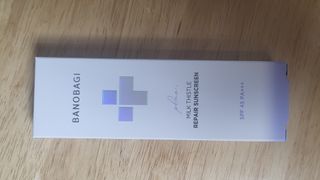 바노바기 코스메틱 바노바기 밀크씨슬 리페어 시카 선스크린 플러스 50ml — 5점을 준 리뷰어가 2023년 3월 올린 사용 사진