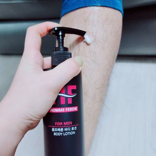 웰피아생활건강 웰피아 올인원 남성화장품 옴므페론 — 5점을 준 리뷰어가 2023년 1월 올린 사용 사진