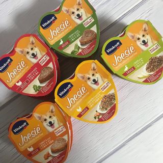 비타크래프트 조에시 하트캔 85g 강아지 습식캔 10캔 — 5점을 준 리뷰어가 2021년 8월 올린 사용 사진