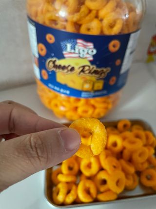 리고 치즈링 430g — 3점을 준 리뷰어가 2022년 9월 올린 사용 사진