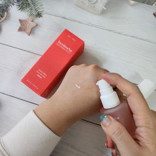 산다화 더블 이펙트 안티 링클 세럼 50ml — 5점을 준 리뷰어가 2023년 11월 올린 사용 사진