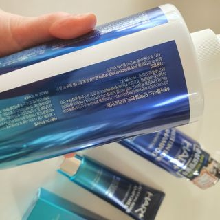 헤어플러스 단백질탈모샴푸 500ml+단백질본드앰플 145ml — 5점을 준 리뷰어가 2021년 3월 올린 사용 사진