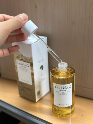 [스킨1004] 마다가스카르 센텔라 앰플 100ml — 5점을 준 리뷰어가 2024년 5월 올린 사용 사진