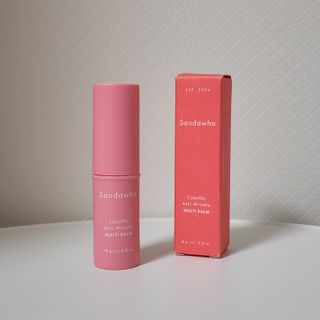 스킨큐어 산다화 카멜리아 안티 링클 멀티밤 — 5점을 준 리뷰어가 2022년 4월 올린 사용 사진