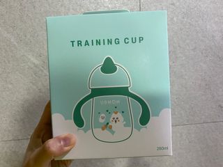 유비맘 트라이탄 코니빨대컵_컬러 랜덤 발송 — 5점을 준 리뷰어가 2021년 1월 올린 사용 사진