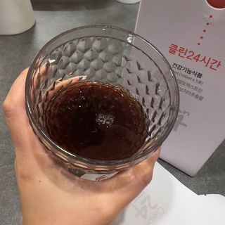 클린24시간 1BOX(5포) + 전용보틀(500ml) — 5점을 준 리뷰어가 2022년 10월 올린 사용 사진