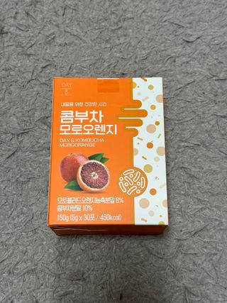 참앤들황토농원 7가지 맛! 탄산 톡톡! 스파클링! 데이앤 콤부차 7종 10포 1박스씩 ★총 7박스★ — 4점을 준 리뷰어가 2023년 1월 올린 사용 사진