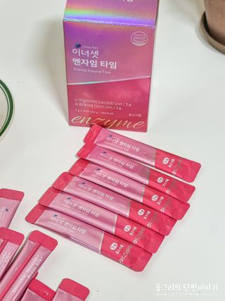 이너셋 엔자임 타임 1개월분, 3gX30포X1박스 곡물발효효소 유산균 — 5점을 준 리뷰어가 2023년 3월 올린 사용 사진