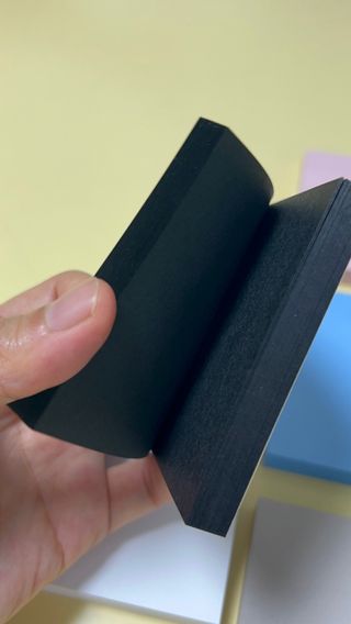 [3M] 포스트잇 점착메모지 강한점착용 노트654 심플리서린 5패드 430매 — 4.5점을 준 리뷰어가 2024년 9월 올린 사용 사진