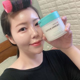 리더스코스메틱 리더스 카밍 바이오틱스 퀵 수딩 패드 — 5점을 준 리뷰어가 2022년 6월 올린 사용 사진