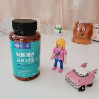 짱스마일 락토페린 프리미엄 정 1000ml x 60정 — 5점을 준 리뷰어가 2023년 1월 올린 사용 사진