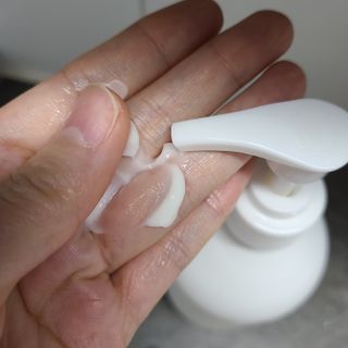 멈칫(MUMCHIT) 멈칫 단백질 퀵트리트먼트 — 5점을 준 리뷰어가 2022년 1월 올린 사용 사진
