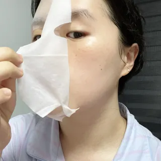 바노바기 코스메틱 바노바기 디엑스 마스크 — 5점을 준 리뷰어가 2024년 7월 올린 사용 사진