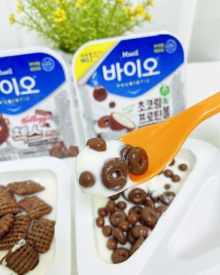 매일바이오 토핑요거트 — 4점을 준 리뷰어가 2021년 6월 올린 사용 사진