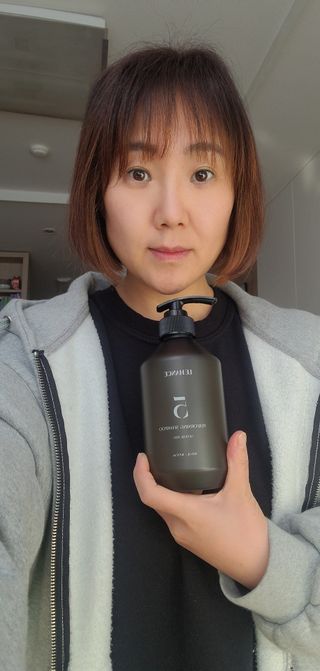 르핸스 퍼포밍 5 샴푸 비반트 포렛/베티버 포그 — 4점을 준 리뷰어가 2022년 12월 올린 사용 사진