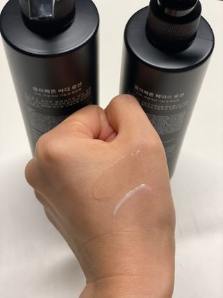 웰피아생활건강 웰피아 올인원 남성화장품 옴므페론 — 5점을 준 리뷰어가 2023년 5월 올린 사용 사진