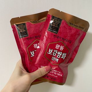 광동생활건강 [광동]진하고 깊은 풍미, 광동 보감쌍화진액 100mL * 18포 — 5점을 준 리뷰어가 2024년 7월 올린 사용 사진