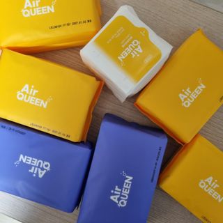 에어퀸 뉴브레스 유기농 생리대 4종 (팬티라이너 20P + 중형 10P + 대형 10P + 오버나이트 8P)_체험단 — 5점을 준 리뷰어가 2024년 8월 올린 사용 사진