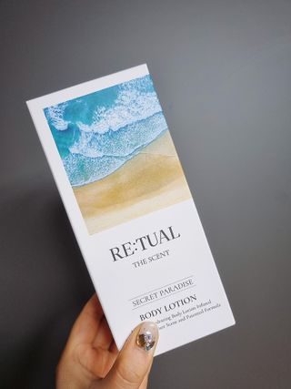 레츄얼 더 센트 바디로션 시크릿 파라다이스(500ml) — 5점을 준 리뷰어가 2022년 7월 올린 사용 사진